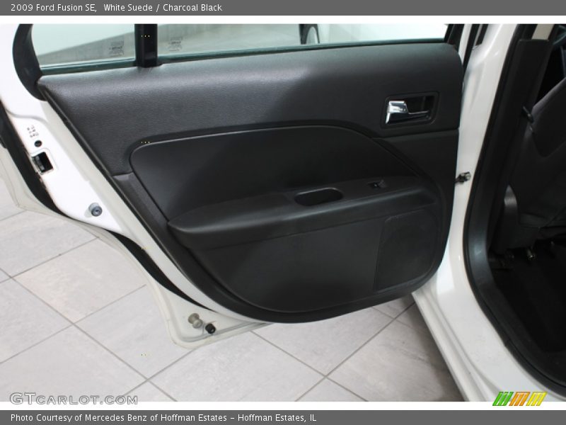 White Suede / Charcoal Black 2009 Ford Fusion SE