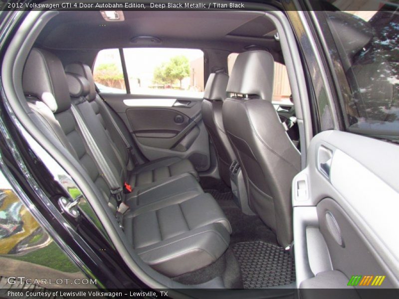 Deep Black Metallic / Titan Black 2012 Volkswagen GTI 4 Door Autobahn Edition