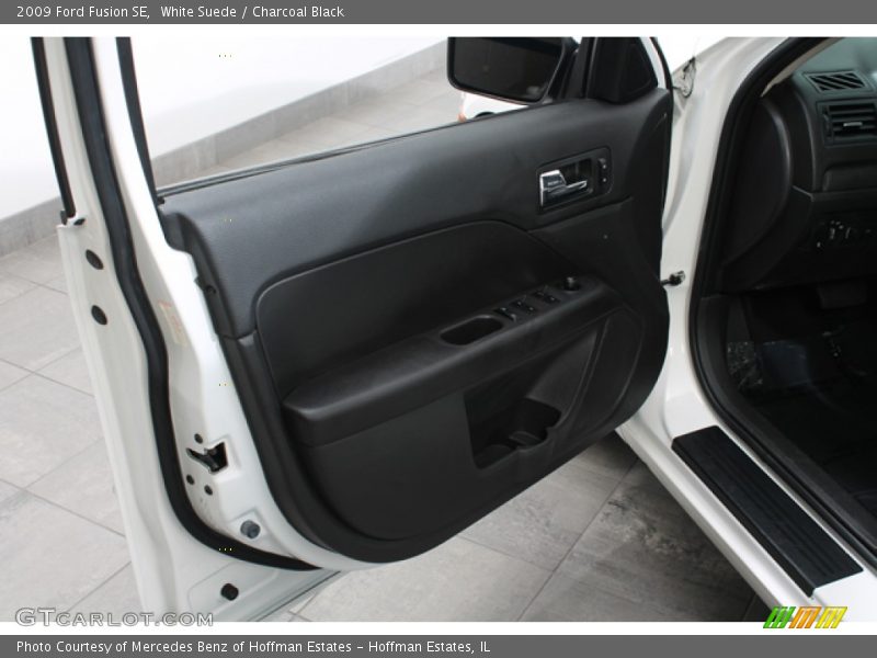 White Suede / Charcoal Black 2009 Ford Fusion SE