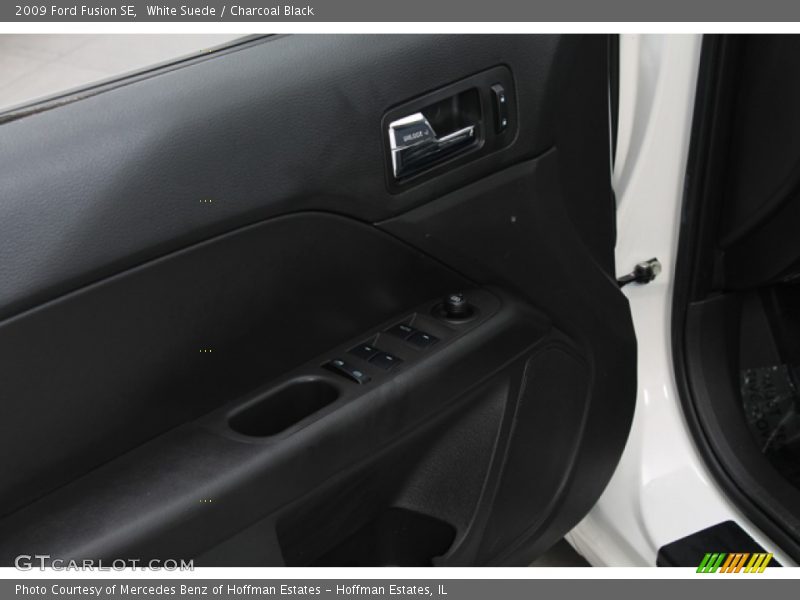White Suede / Charcoal Black 2009 Ford Fusion SE