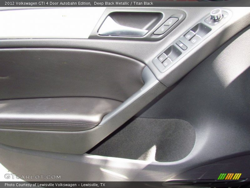 Deep Black Metallic / Titan Black 2012 Volkswagen GTI 4 Door Autobahn Edition