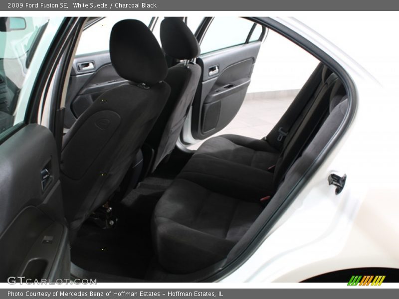 White Suede / Charcoal Black 2009 Ford Fusion SE