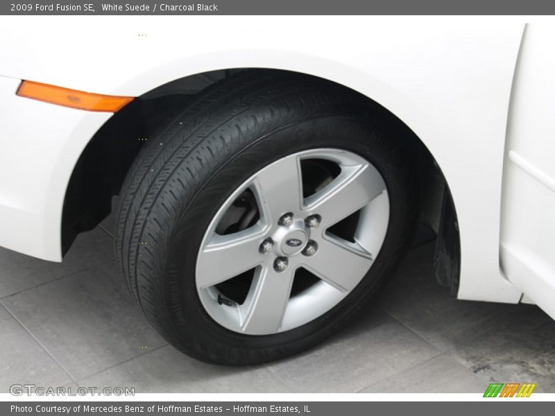 White Suede / Charcoal Black 2009 Ford Fusion SE