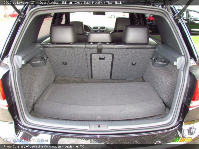 Deep Black Metallic / Titan Black 2012 Volkswagen GTI 4 Door Autobahn Edition