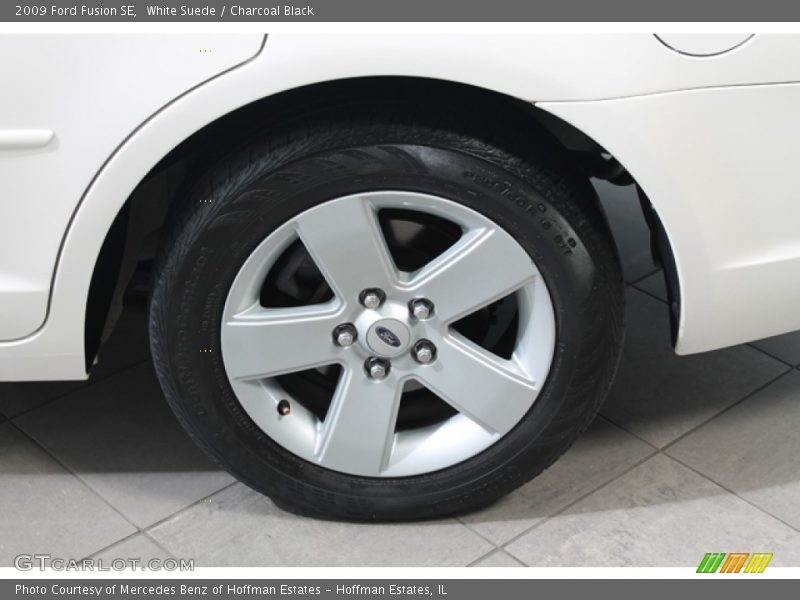 White Suede / Charcoal Black 2009 Ford Fusion SE