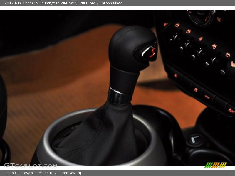 Pure Red / Carbon Black 2012 Mini Cooper S Countryman All4 AWD