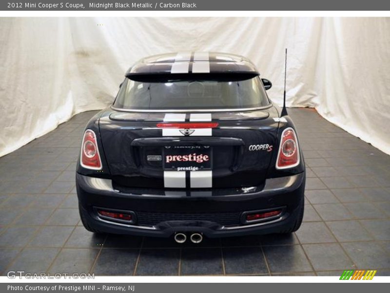 Midnight Black Metallic / Carbon Black 2012 Mini Cooper S Coupe