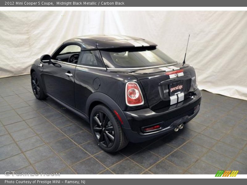 Midnight Black Metallic / Carbon Black 2012 Mini Cooper S Coupe