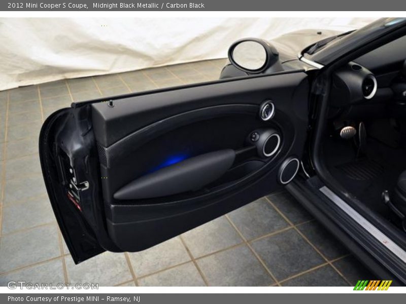 Midnight Black Metallic / Carbon Black 2012 Mini Cooper S Coupe