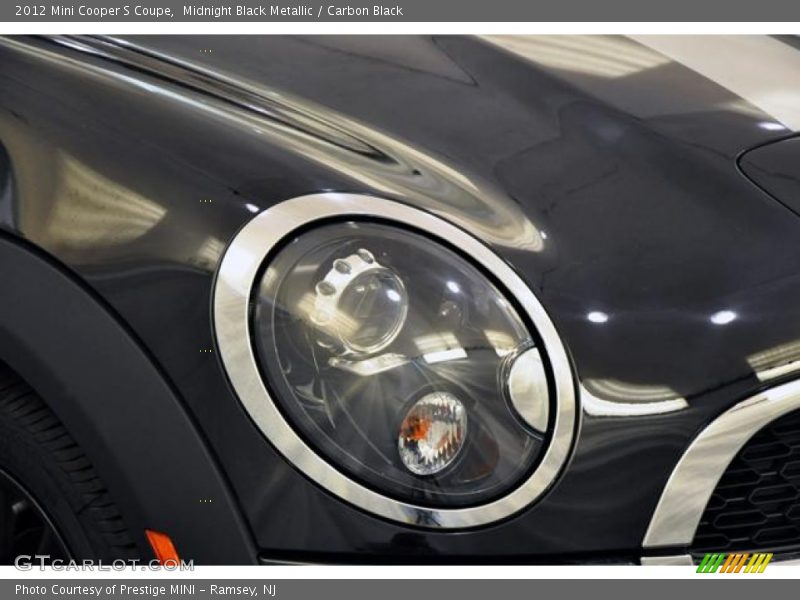 Midnight Black Metallic / Carbon Black 2012 Mini Cooper S Coupe