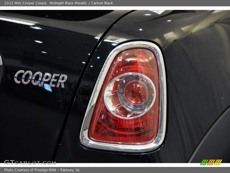 Midnight Black Metallic / Carbon Black 2012 Mini Cooper Coupe
