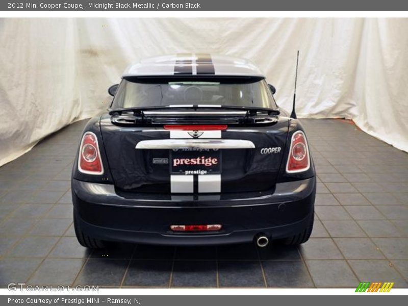 Midnight Black Metallic / Carbon Black 2012 Mini Cooper Coupe