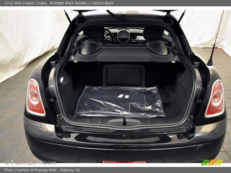 Midnight Black Metallic / Carbon Black 2012 Mini Cooper Coupe