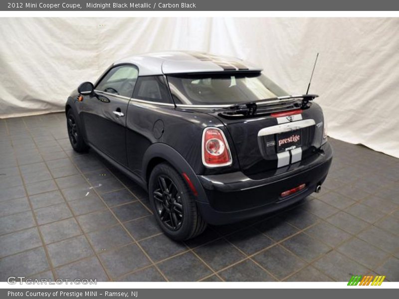 Midnight Black Metallic / Carbon Black 2012 Mini Cooper Coupe