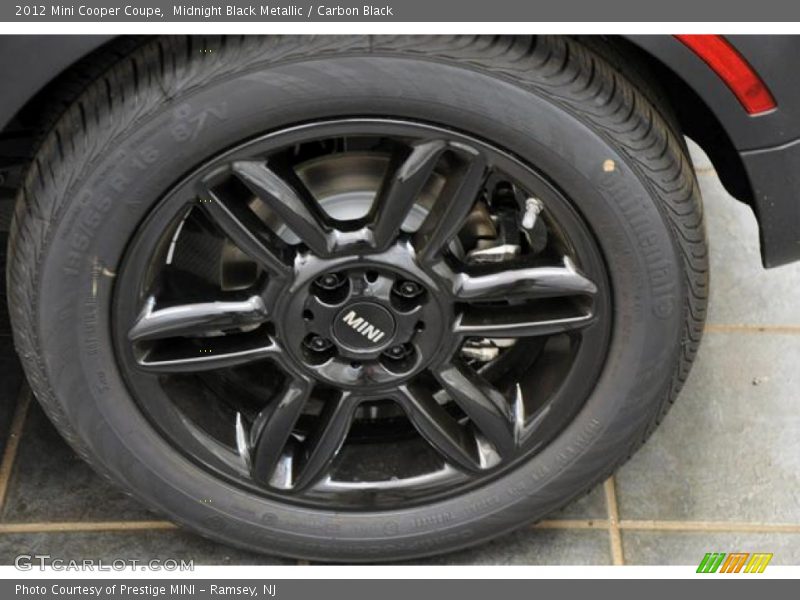 Midnight Black Metallic / Carbon Black 2012 Mini Cooper Coupe