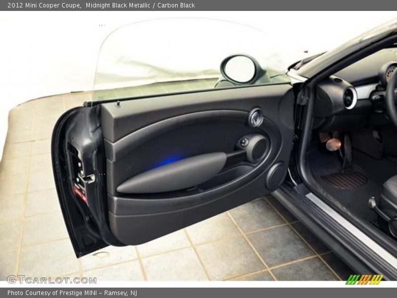 Midnight Black Metallic / Carbon Black 2012 Mini Cooper Coupe