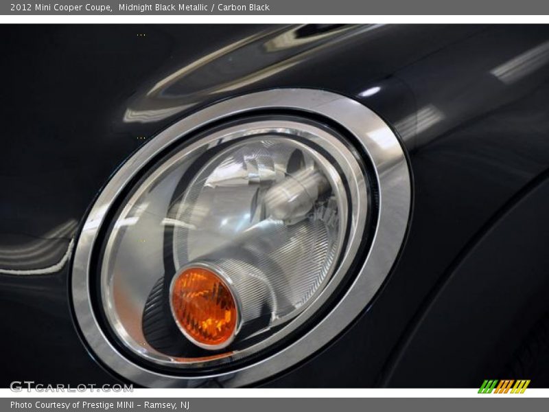 Midnight Black Metallic / Carbon Black 2012 Mini Cooper Coupe