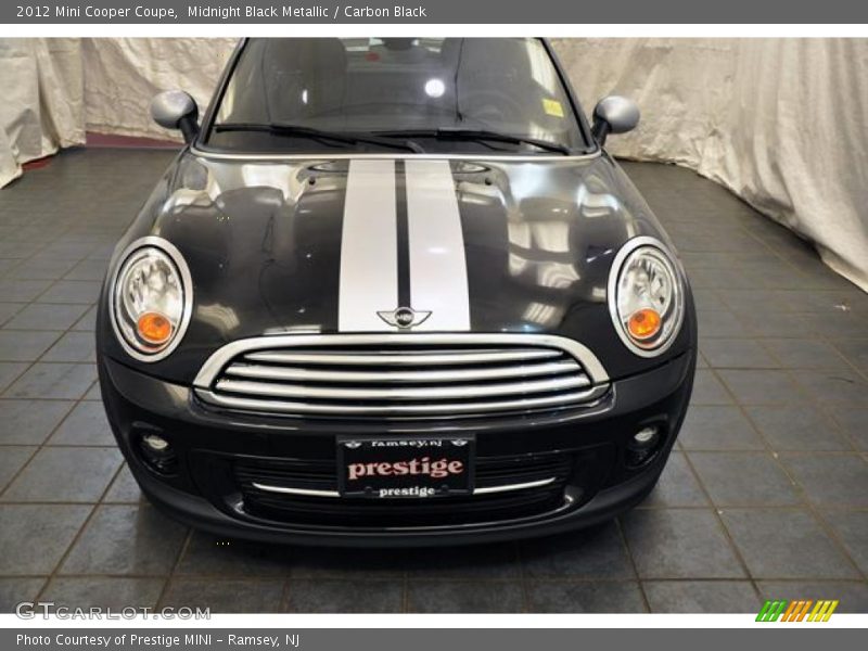 Midnight Black Metallic / Carbon Black 2012 Mini Cooper Coupe