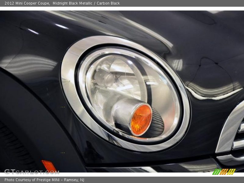 Midnight Black Metallic / Carbon Black 2012 Mini Cooper Coupe