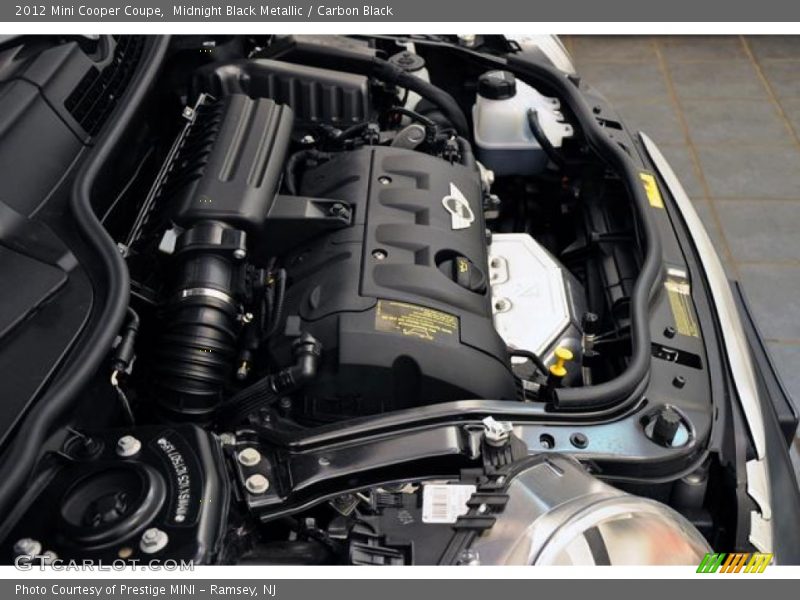 Midnight Black Metallic / Carbon Black 2012 Mini Cooper Coupe
