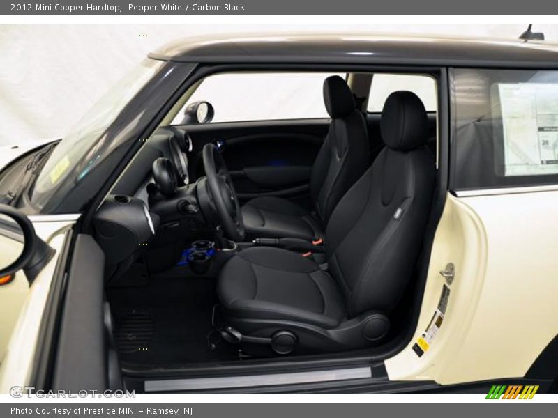 Pepper White / Carbon Black 2012 Mini Cooper Hardtop