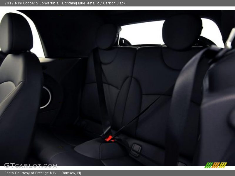 Lightning Blue Metallic / Carbon Black 2012 Mini Cooper S Convertible