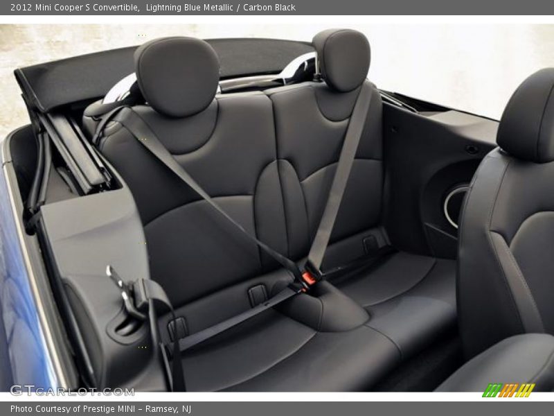 Lightning Blue Metallic / Carbon Black 2012 Mini Cooper S Convertible