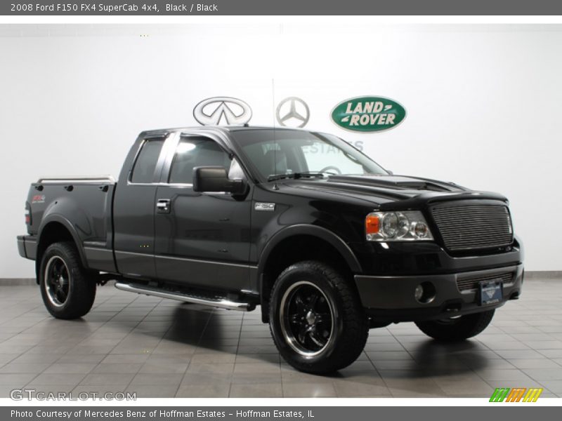 Black / Black 2008 Ford F150 FX4 SuperCab 4x4