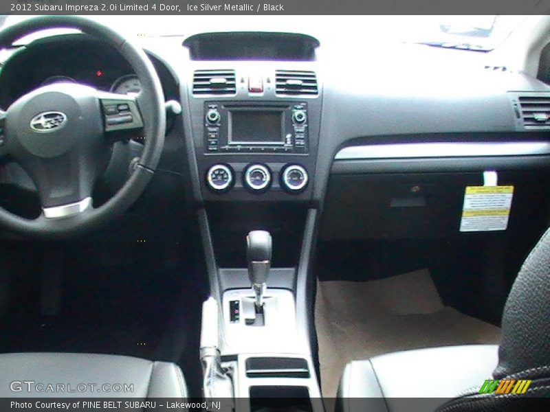 Ice Silver Metallic / Black 2012 Subaru Impreza 2.0i Limited 4 Door