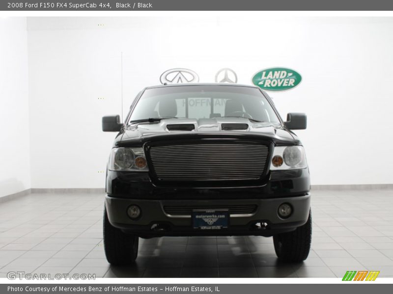 Black / Black 2008 Ford F150 FX4 SuperCab 4x4