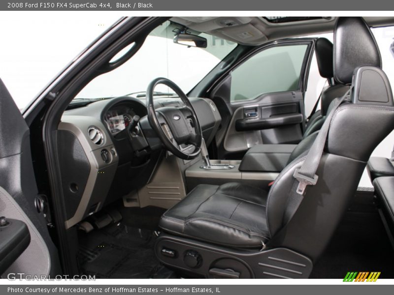  2008 F150 FX4 SuperCab 4x4 Black Interior