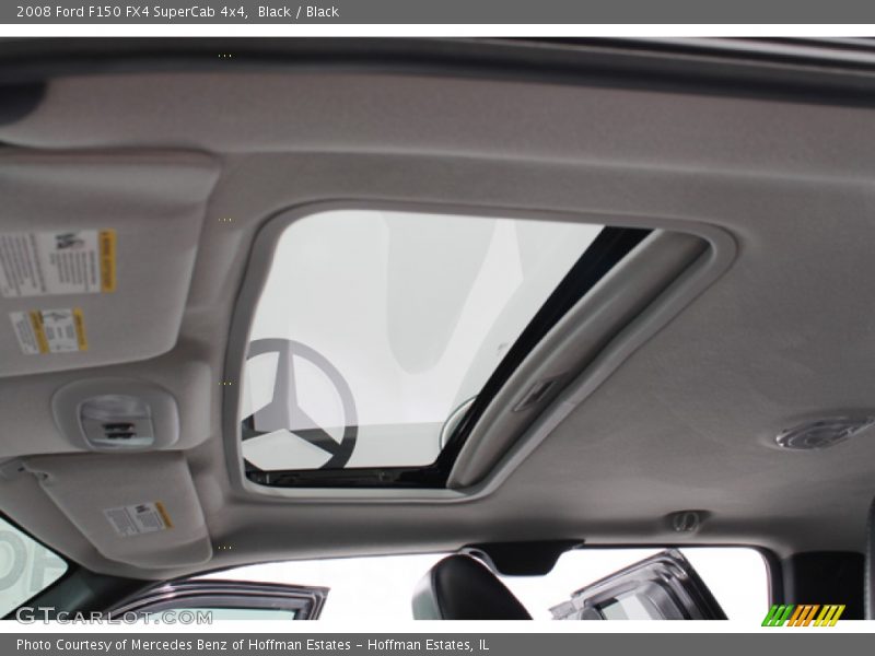 Black / Black 2008 Ford F150 FX4 SuperCab 4x4