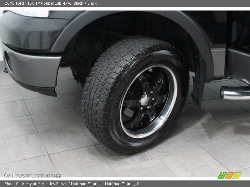 Black / Black 2008 Ford F150 FX4 SuperCab 4x4
