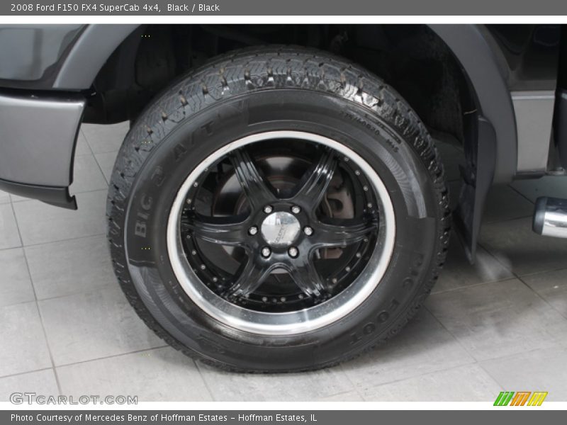 Custom Wheels of 2008 F150 FX4 SuperCab 4x4