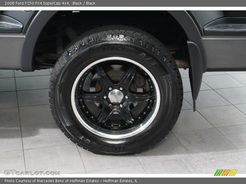 Custom Wheels of 2008 F150 FX4 SuperCab 4x4