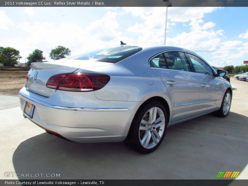 Reflex Silver Metallic / Black 2013 Volkswagen CC Lux