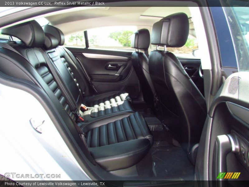 Reflex Silver Metallic / Black 2013 Volkswagen CC Lux