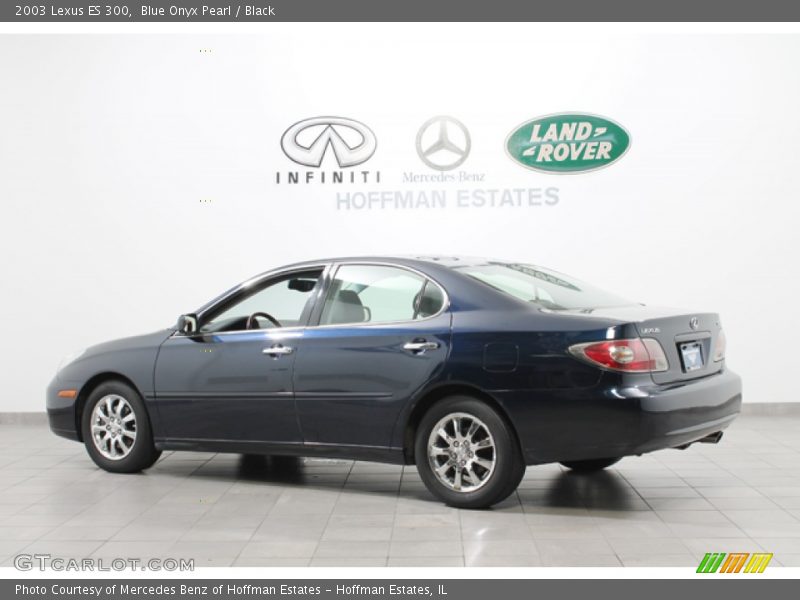 Blue Onyx Pearl / Black 2003 Lexus ES 300