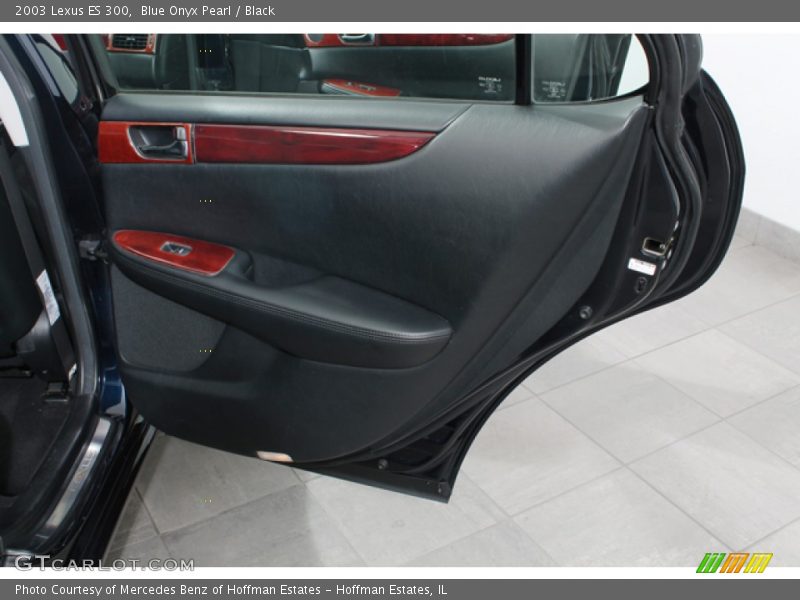 Blue Onyx Pearl / Black 2003 Lexus ES 300