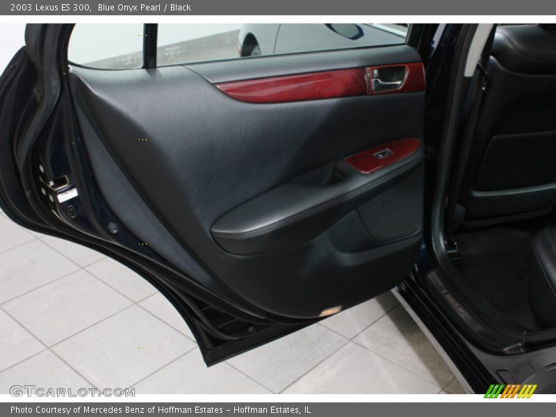 Blue Onyx Pearl / Black 2003 Lexus ES 300
