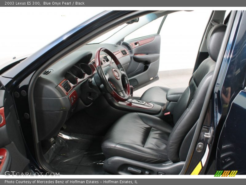Blue Onyx Pearl / Black 2003 Lexus ES 300