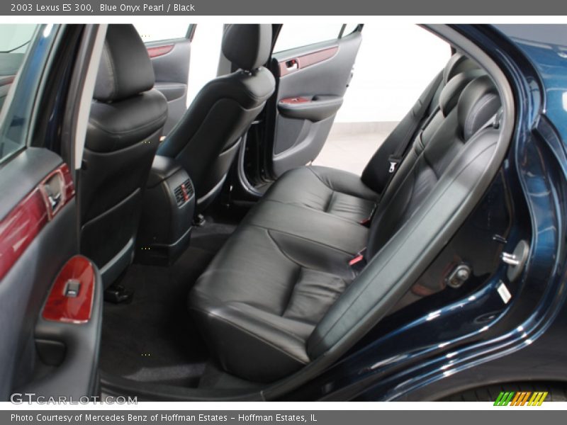 Blue Onyx Pearl / Black 2003 Lexus ES 300