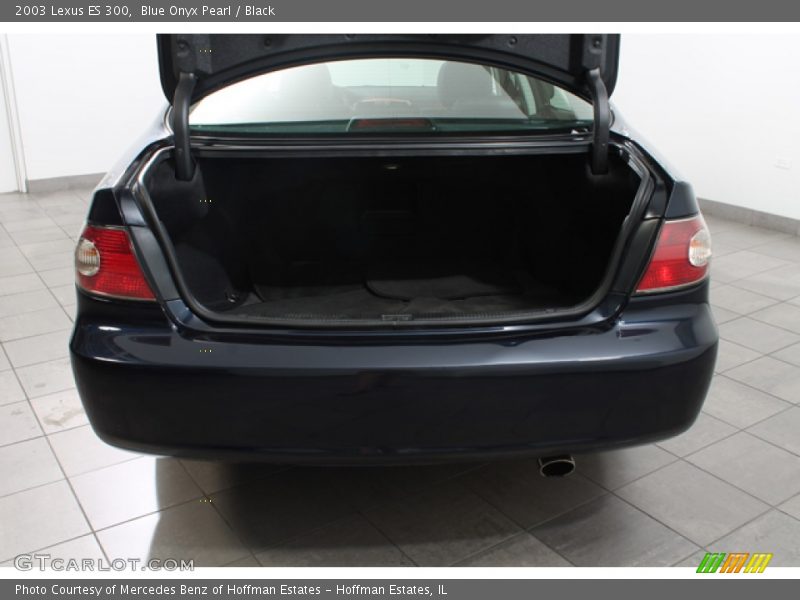 Blue Onyx Pearl / Black 2003 Lexus ES 300