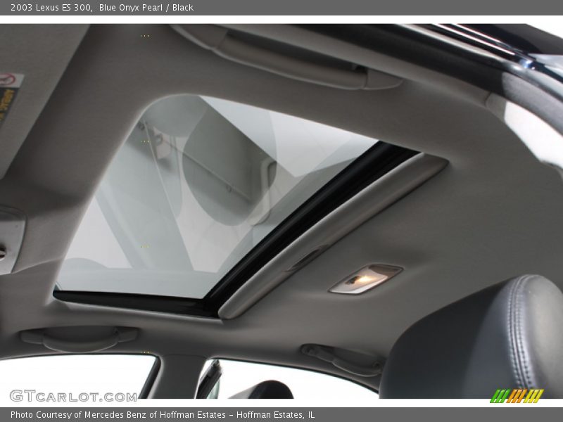 Blue Onyx Pearl / Black 2003 Lexus ES 300