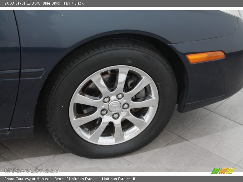 Blue Onyx Pearl / Black 2003 Lexus ES 300