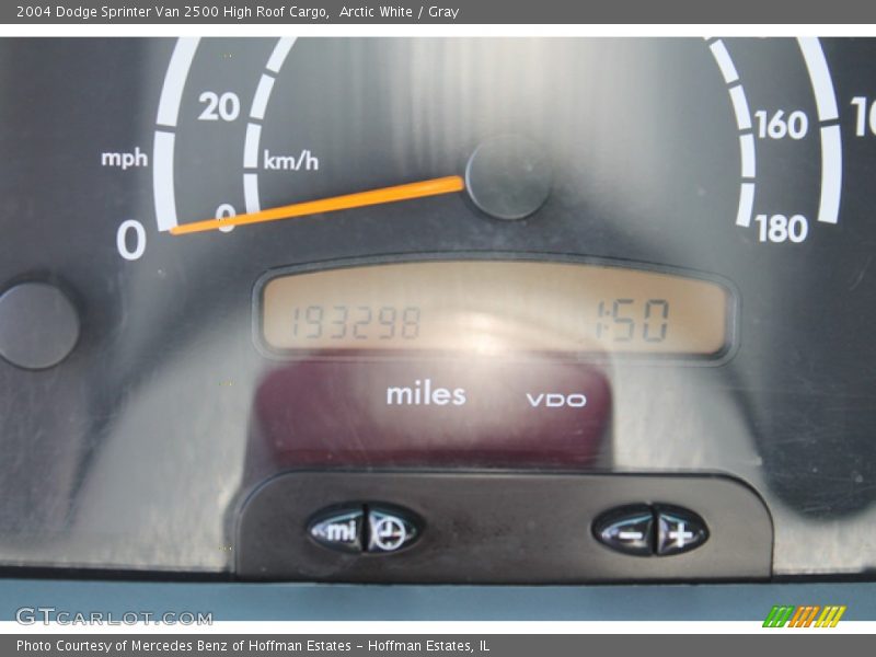 Arctic White / Gray 2004 Dodge Sprinter Van 2500 High Roof Cargo