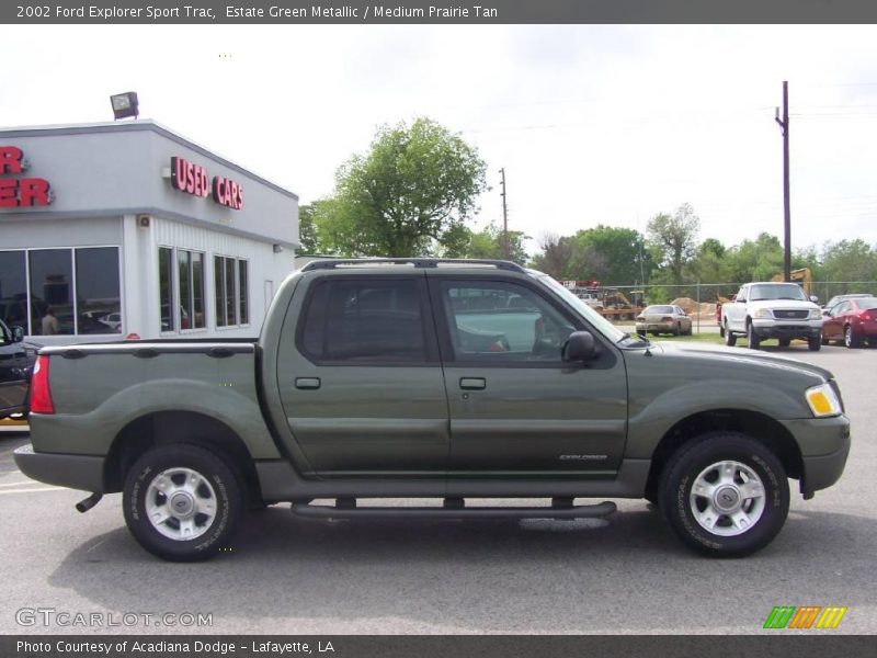 Estate Green Metallic / Medium Prairie Tan 2002 Ford Explorer Sport Trac