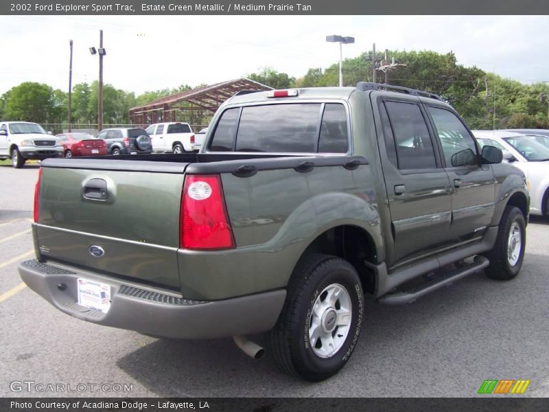 Estate Green Metallic / Medium Prairie Tan 2002 Ford Explorer Sport Trac