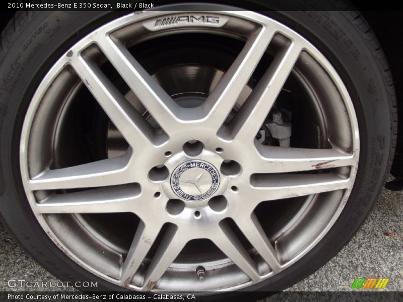 Black / Black 2010 Mercedes-Benz E 350 Sedan