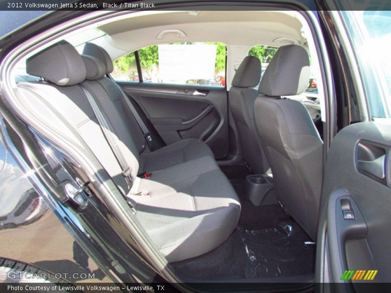 Black / Titan Black 2012 Volkswagen Jetta S Sedan